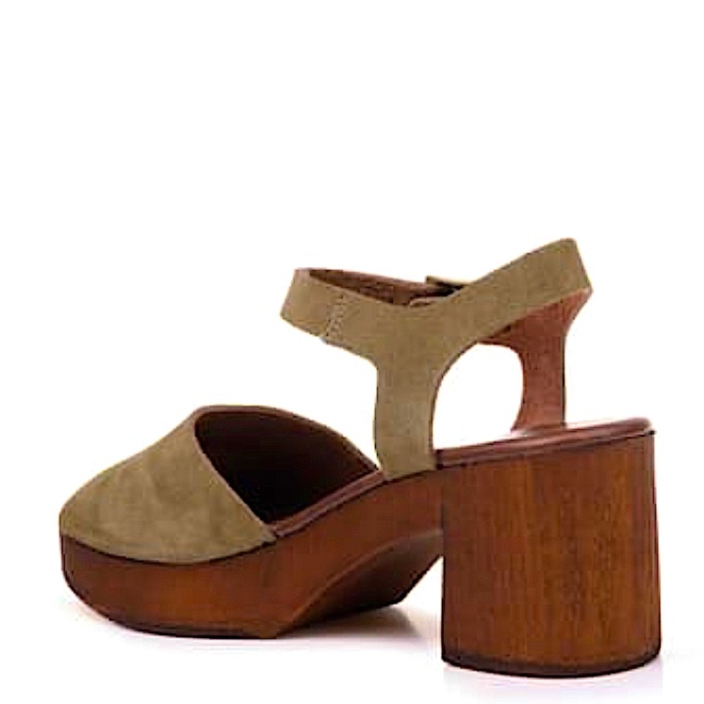 Splendid | For Anthropologie in Olive Suede - Picture 4 of 9